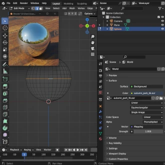 Always-on-top Render Preview Window