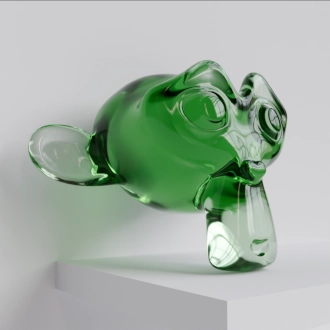 Colored glass in Cycles