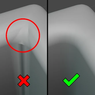 Fix bevel modifier inside corners