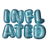 Inflated text