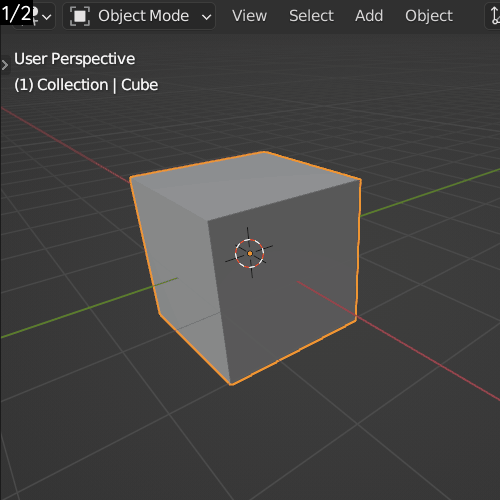 toggle object/edit mode